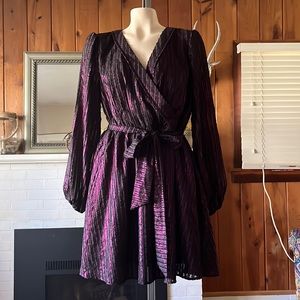 Modcloth “Purple Shimmer” Dress